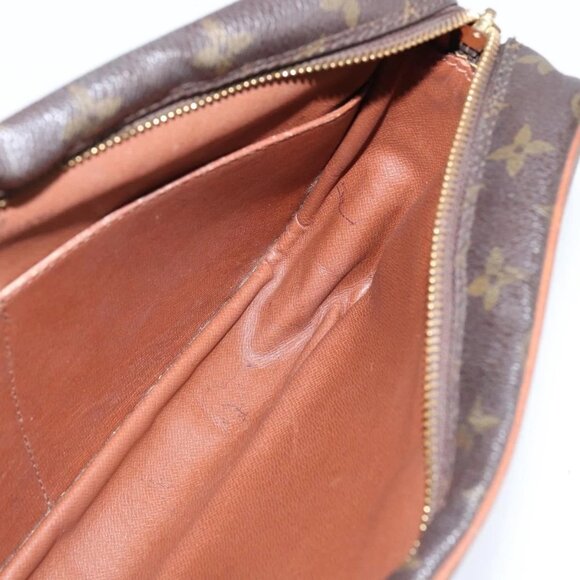LOUIS VUITTON Monogram Compiegne 28 Clutch Bag M51845 LV Auth BA7171 - Picture 12 of 16